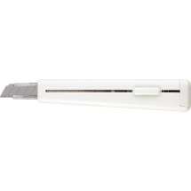カッターナイフ　標準型　フッ素加工刃　ホワイト