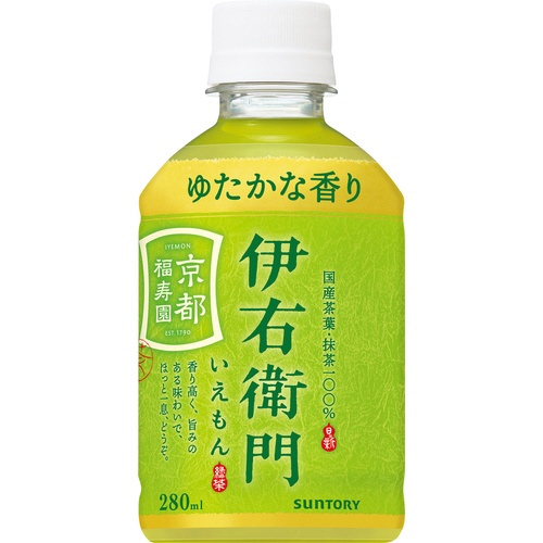 あっとオフィス｜サントリー #緑茶 伊右衛門 280ml×24本 FE28G