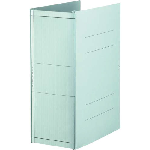 ガバットファイル（中抜き） A4縦 1～100ミリとじ 青