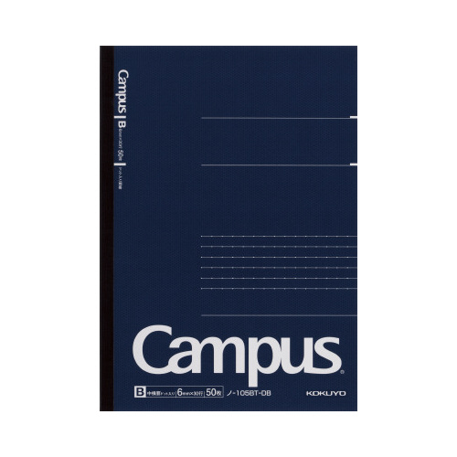 Campusのノート　B 6mm×35行30枚 楽天市場】campus ノート b 6mm 35行 30枚の通販