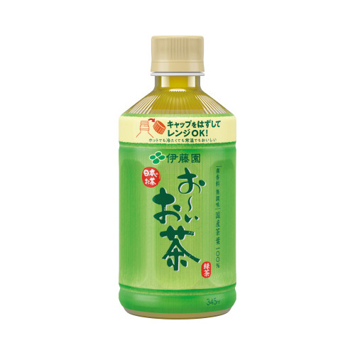 お～いお茶 緑茶（レンジ対応） 温冷兼用 345ml×24本