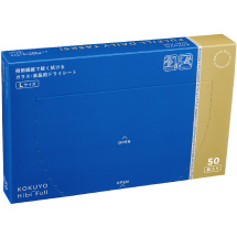 微細繊維で軽く拭けるガラス・液晶用ドライシート Lサイズ 50枚