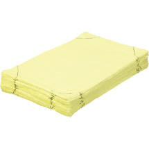 ほつれにくい雑巾(洗濯機対応)黄