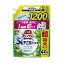 バスマジックリン SUPER泡洗浄 グリーンハーブの香り 詰替 1200ml