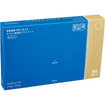 ガラス・液晶用ドライシート Lサイズ 50枚