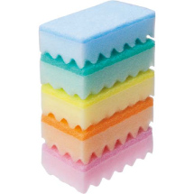 カラフルソフトスポンジ 5個入