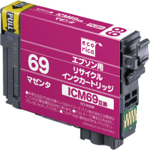 エコリカ リサイクルインク ICM69互換 マゼンタ